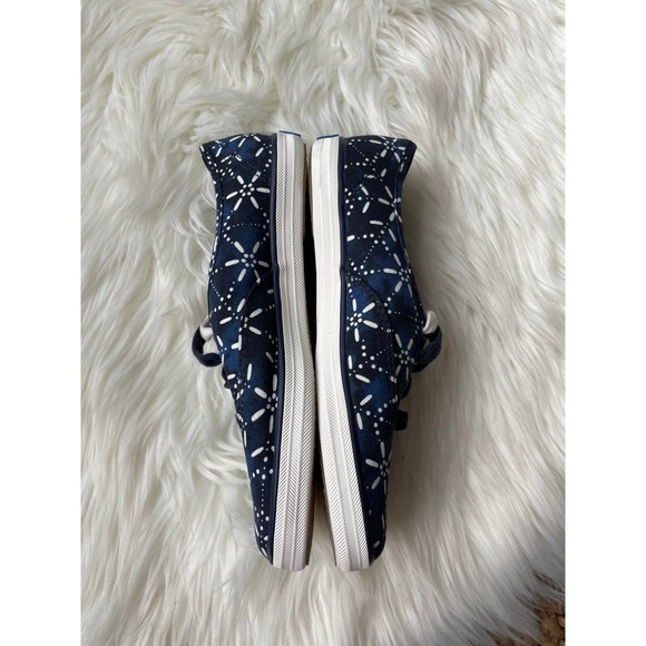 NWOB Keds navy snowflake sneakers size 6.5 - Picture 2 of 6